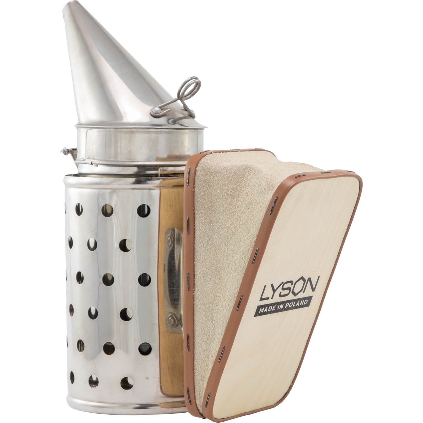 Smoker with heat shield, stainless – BeeTools