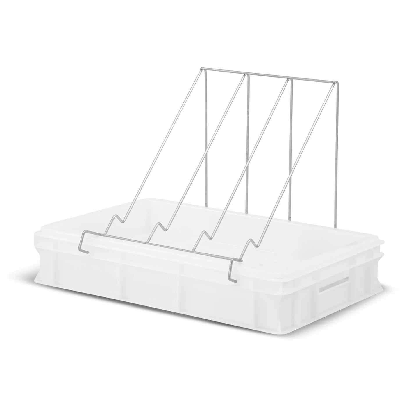 Uncapping tray (H=100 mm, plastic sieve)